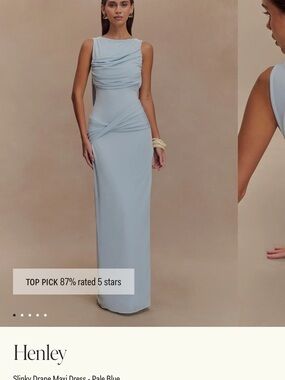 Meshki | Dresses | Meshki Paige Ruched Side Cut Out Maxi Dress | Poshmark